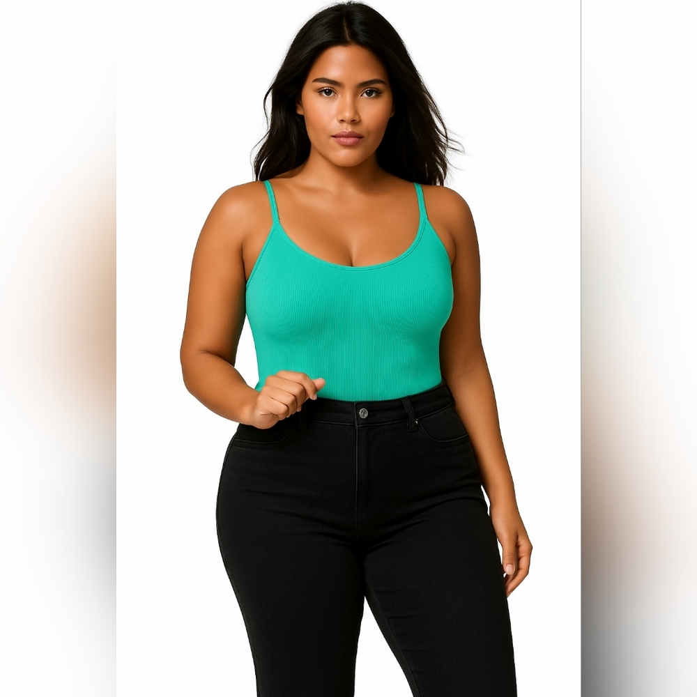 NEW! TAUTX "CYAN" SCULPT SHAPEWRAT TANK NWT!